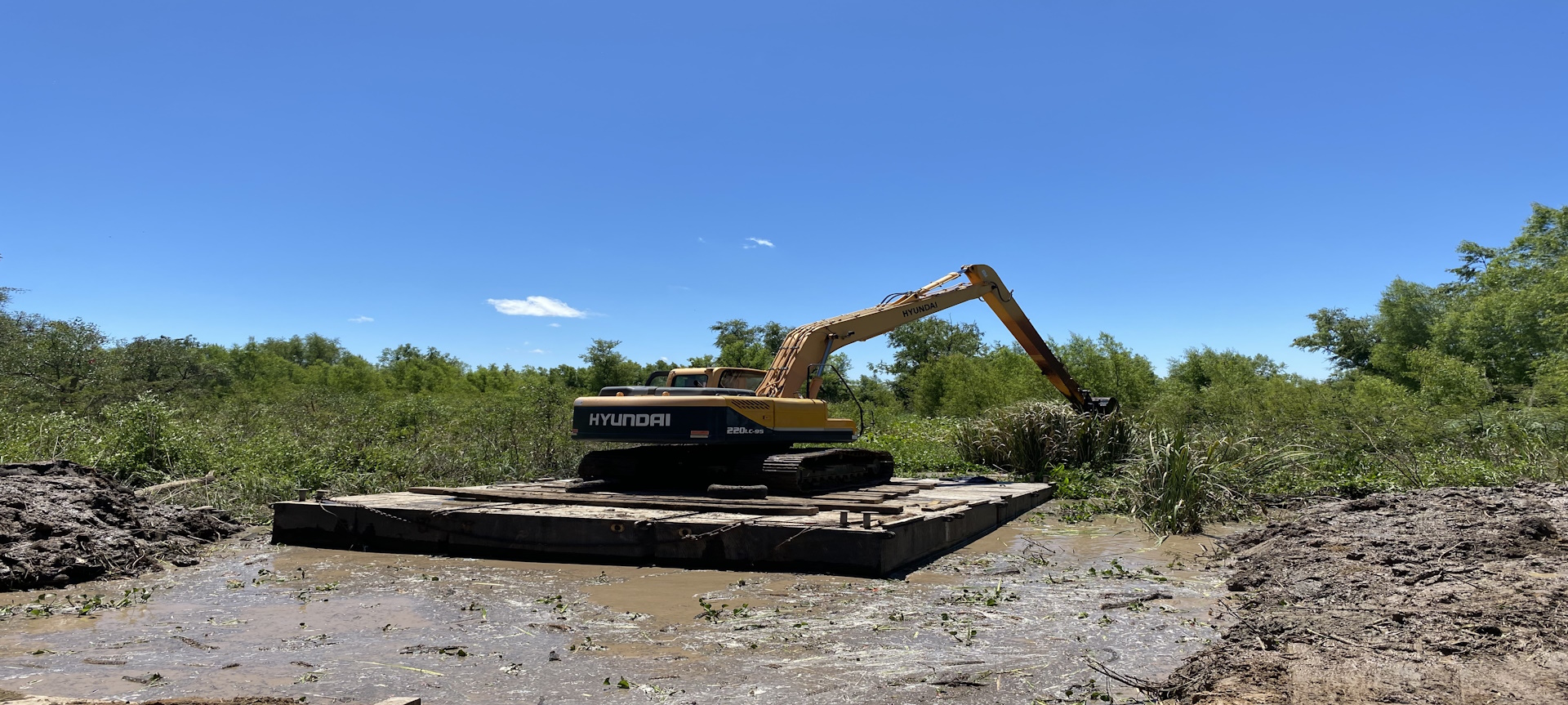Plataforma flotante estable y adaptable